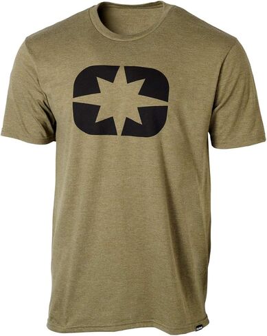 Polaris Men's Icon Short Sleeve T-Shirt, Classic Fit, 50% Poly, 25% Combed Ring Spun Cotton, 25% Rayon in Saudi Arabia