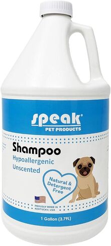 Natural Dog Shampoo with Pump, Calming Lavender, 1 Gallon in Saudi Arabia