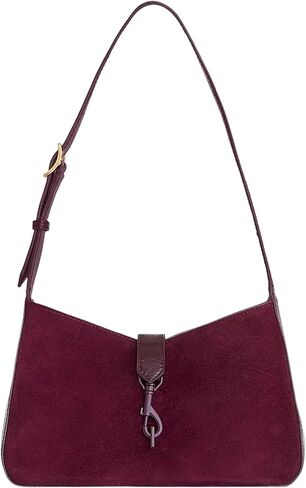 Rebecca Minkoff Megan Small Shoulder Bag, Women's Leather Handbag with Antique Brass Dog Clip in Saudi Arabia