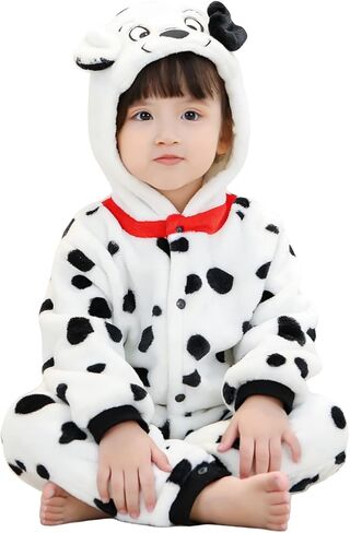 TONWHAR Unisex Baby Animal Halloween Costume Kid's and Toddler's Autumn Winter Outfits Jumpsuit in Kuwait