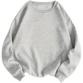 Women’s Oversized Sweatshirt – Comfy Casual Crewneck Winter Fashion Pullover in Saudi Arabia