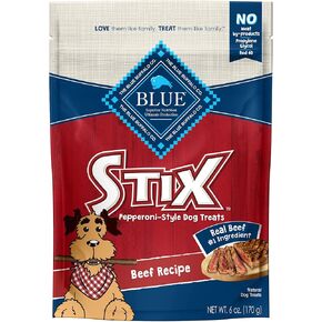 Blue Buffalo Stix Natural Soft-Moist Dog Treats Chicken Recipe 6-oz bag in Saudi Arabia