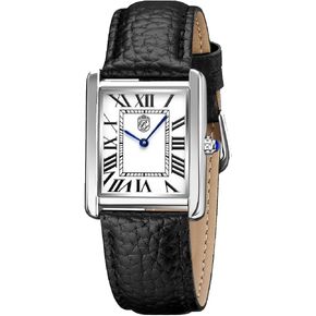 1888 Vintage Tank Style Swiss Inspired Mens Watch Black Band in Saudi Arabia