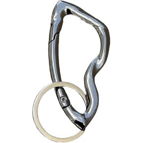Irregular Carabiner Keychain Cute Y2K Cool Key Rings Clips for Keys Purse Handbag Backpack Accessories in Saudi Arabia
