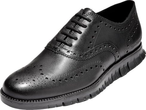 كول هان للرجال Zerogrand Wing Ox Leather Oxford ، ثقب مغلق/أسود ، 9 متوسطة الولايات المتحدة in Saudi Arabia