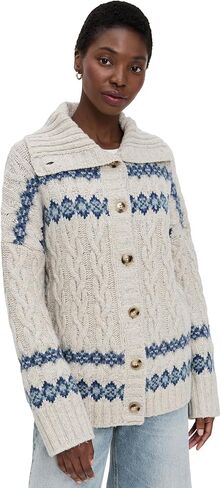 Faherty Womens Highland Fairisle Cardigan in Saudi Arabia