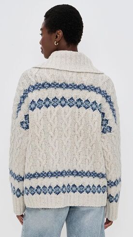 Faherty Womens Highland Fairisle Cardigan in Saudi Arabia