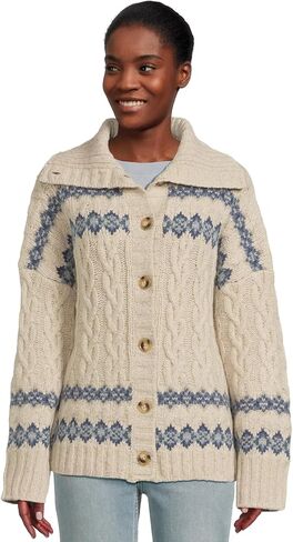 Faherty Womens Highland Fairisle Cardigan in Saudi Arabia