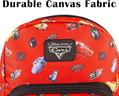 مجموعة حقيبة ظهر صغيرة من Disney Cars - حقيبة ظهر من القماش من Pixar Cars وزجاجة مياه مقاس 10 بوصات | حزمة حقيبة ظهر Lightning McQueen in Kuwait