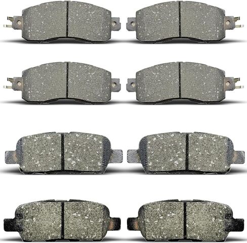 Front Rear Ceramic Brake Pads Sets Fit For Acura TSX 2009-2014,For Honda For Accord 2008-2012, D787 D1336 in Kuwait