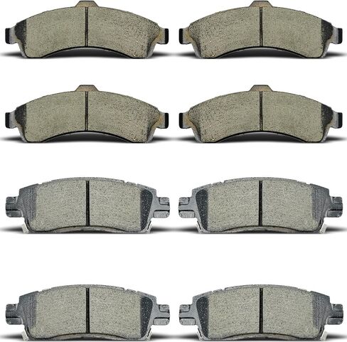 Front Rear Ceramic Brake Pads Sets Fit For Acura TSX 2009-2014,For Honda For Accord 2008-2012, D787 D1336 in Kuwait