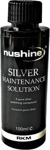Nushine Silver Maintenance Solution 1.7 Oz - contains pure silver (perfect for worn silver) in Saudi Arabia
