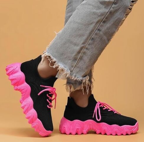 Nurse Babe Shoes, Women's Classic Shoe,Mesh Breathable Lightweight Leisure Non-Slip Orthopedic Sneakers in Saudi Arabia