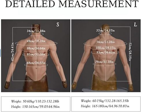 Silicone Muscle Suit Realistic Fake Abs Chest Plate with Arms Male Fake Muscle Costume for Cosplay Halloween in Saudi Arabia
