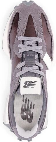 حذاء رياضي نسائي من New Balance 327، أسود معدني/Castlerock، 8.5 in Saudi Arabia