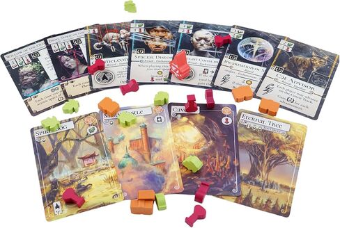 Evenfall - Strategy Board Game, Engine-Builder Card Game, Boundaries of Reality & Supernatural Dissolve, Ages 14+, 1-4 Players, 60+ Minutes in Saudi Arabia