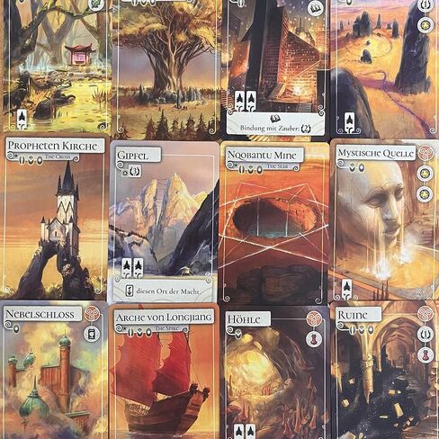 Evenfall - Strategy Board Game, Engine-Builder Card Game, Boundaries of Reality & Supernatural Dissolve, Ages 14+, 1-4 Players, 60+ Minutes in Saudi Arabia