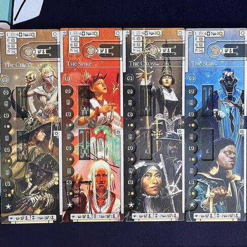Evenfall - Strategy Board Game, Engine-Builder Card Game, Boundaries of Reality & Supernatural Dissolve, Ages 14+, 1-4 Players, 60+ Minutes in Saudi Arabia