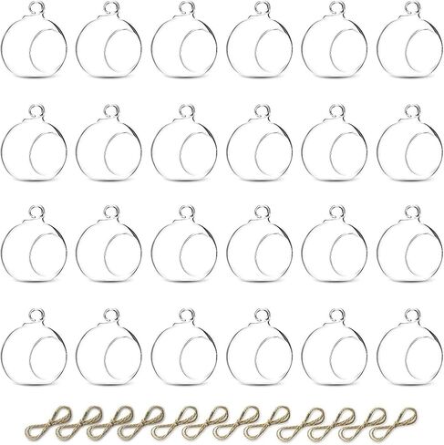 12 Pcs 3.15"/ 8cm Hanging Glass Tealight Holder Globe Plant Terrariums Glass Orbs Air Plants Tea Light Candle Holders Home Decor Indoor Outdoor Garden DIY Gifts (9 Pcs + 3 Pcs) in Saudi Arabia