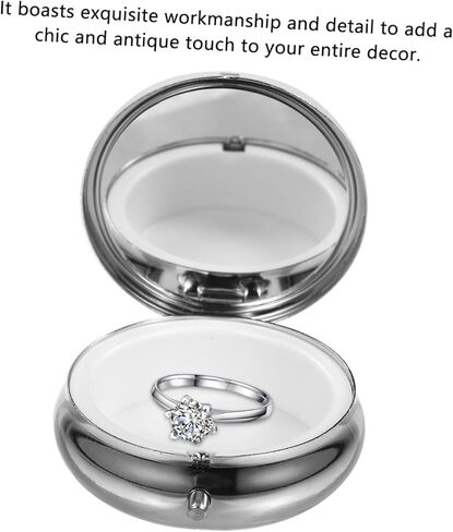 Vintage Rosary Box for Necklaces Decorative Jewelry Box for Women Trinket Storage Religious Jewelry Organizer Jewelry Case for Rosary Beads and Bracelets in Saudi Arabia