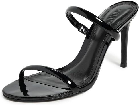 SCHUTZ Women's Taliah Sandal Heels, Black, 6 Medium US in Saudi Arabia