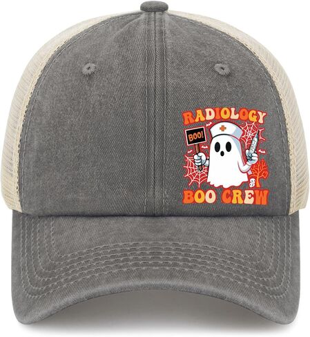 قبعات سائقي الشاحنات من Radiology Boo Crew Halloween قبعة رائعة للابن in Kuwait