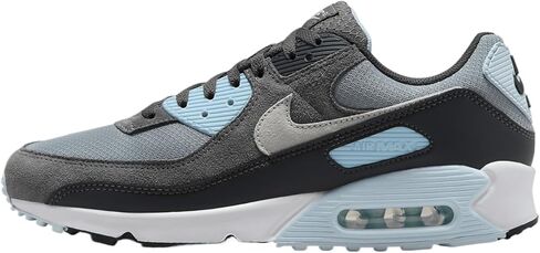 حذاء Nike Air Max 90 للرجال (DM0029-009، خفاف فاتح/رمادي دخاني/أنثراسيت/فوتون داست) مقاس 7.5 in Kuwait