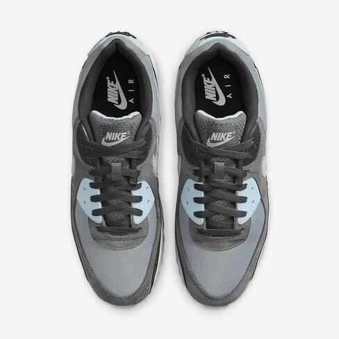 حذاء Nike Air Max 90 للرجال (DM0029-009، خفاف فاتح/رمادي دخاني/أنثراسيت/فوتون داست) مقاس 7.5 in Kuwait