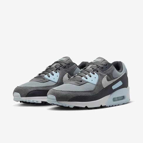 حذاء Nike Air Max 90 للرجال (DM0029-009، خفاف فاتح/رمادي دخاني/أنثراسيت/فوتون داست) مقاس 7.5 in Kuwait