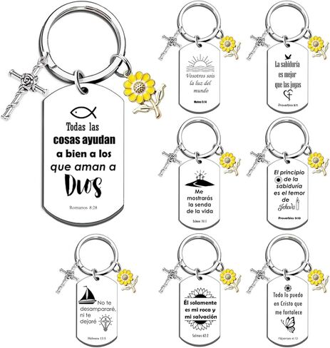 Spanish Christian Keychain Bulk Set in Saudi Arabia
