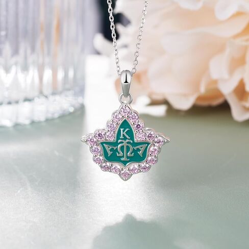 Aka Sorority Gifts for Women 925 Sterling Silver Aka Necklace Sorority Paraphernalia Jewelry Gifts for Women in Saudi Arabia