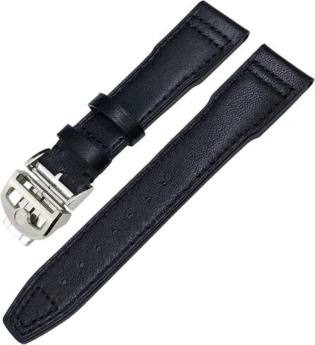 حزام ساعة من جلد البقر الأصلي لساعة IWC Mark XVIII Le Petit Prince حزام ساعة الطيار 20 مللي متر 21 مللي متر 22 مللي متر in Kuwait