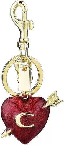 Cute heart keychain for women Cherry Heart Bag Charm for Handbags Car Keychain Charms Keyring Accessories in Saudi Arabia