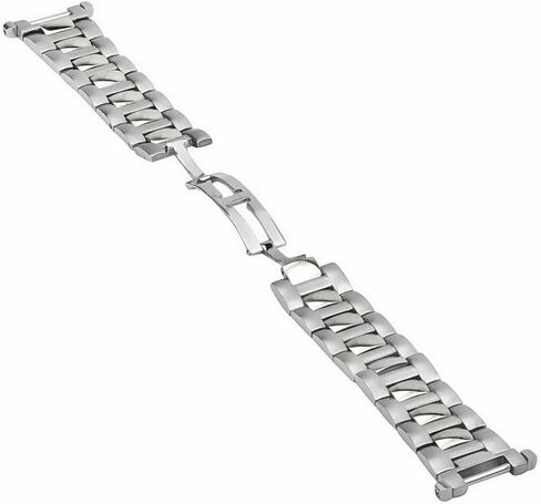 سوار ساعة Ewatchparts 20 ملم متوافق مع ساعة كارتييه دي باشا 38 ملم 1050 1352 2113 2378 2388 in Kuwait