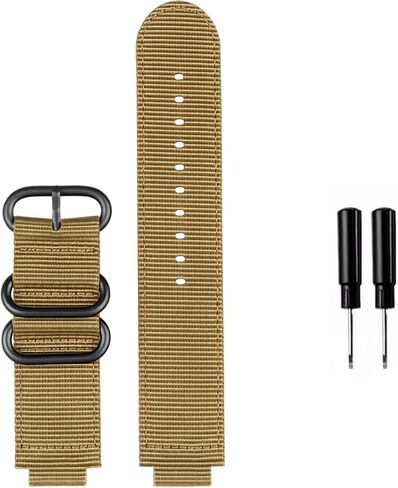 Nylon Watch Strap Compatible with Casio PROTREK Series Models PRW-2500T, 3500, 5000, 5100 and 2000 in Saudi Arabia