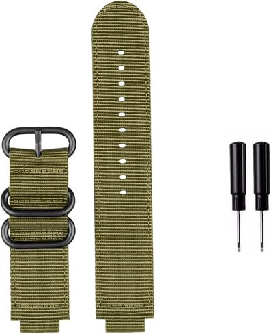 Nylon Watch Strap Compatible with Casio PROTREK Series Models PRW-2500T, 3500, 5000, 5100 and 2000 in Saudi Arabia