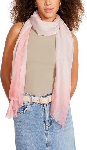 Anne Klein Ombre Lurex Pashmina Shawl Wrap Scarf, Mauve in Saudi Arabia