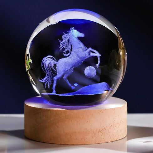 3D Dove Gifts for Women Crystals Ball 80mm - Dove Figurines Decor Glass Animals Figurine Dove Gifts Stuff for Room Birthday for Best Friend Lovers Keepsake Paperweight in Kuwait