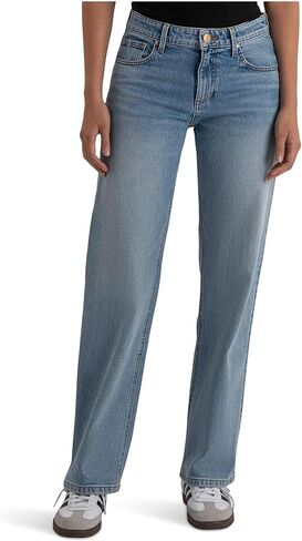 KUT من Kloth Womens Selena Baggy منخفضة الارتفاع مستقيمة الساق وحاشية نظيفة in Saudi Arabia