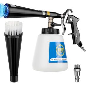 Dry Cleaning Gun,High-Pressure Air Blow Gun,Car Cleaning Gun,Air Nozzle Blow Gun, Car Air Blow Gun with 2 Nozzles,Works with Air Compressor and Quickly removes Surface Dirt and dust in Kuwait