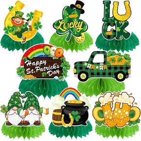 JULMELON 8 PCS 100 Days of School Decorations Honeycomb Centerpiece, 6 Inch Diameter, Red, Green, Yellow, Blue, Includes Honeycomb Centerpieces in Kuwait