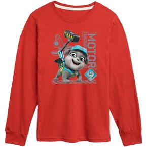 HYBRID APPAREL - Paw Patrol - Rubble & Crew - Motor Working - Toddler & Youth Long Sleeve Graphic T-Shirt in Saudi Arabia