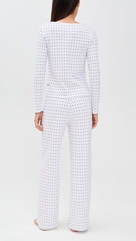 Women's Ellie PJ Set in Floating Hearts in Saudi Arabia