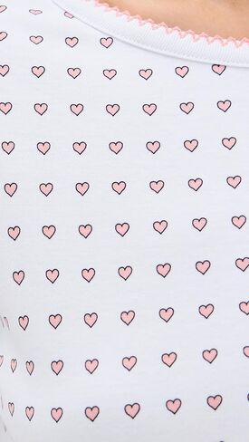Women's Ellie PJ Set in Floating Hearts in Saudi Arabia
