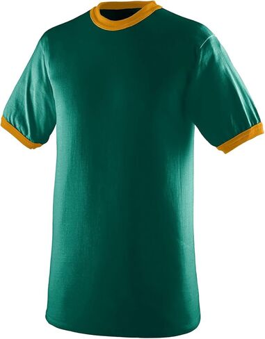 تي شيرت Augusta Sportswear 711 للشباب باللون الأخضر الداكن/الذهبي L in Saudi Arabia