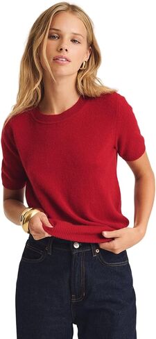 NAADAM, Lightweight Cashmere Short Sleeve Sweater in Saudi Arabia