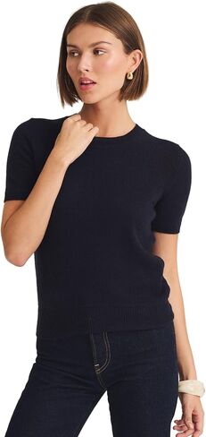 NAADAM, Lightweight Cashmere Short Sleeve Sweater in Saudi Arabia