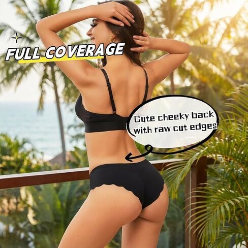 Seamless Panties 4-Pack Ice Silk Mid-Rise Bikini for Women Solid Color Underwear in Saudi Arabia