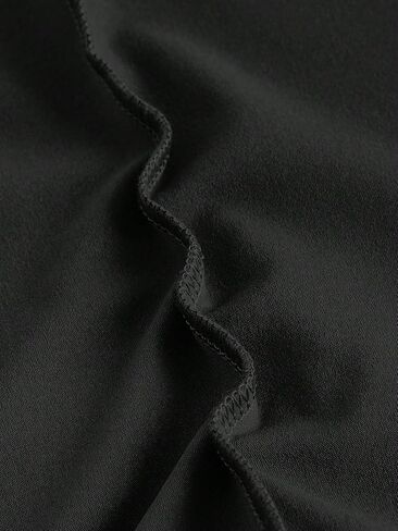 Girl's Ruched Halter Flared Dress Backless Cute Sleeveless A Line Short Dresses Black for 13-16Y in Kuwait