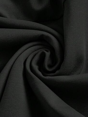 Girl's Ruched Halter Flared Dress Backless Cute Sleeveless A Line Short Dresses Black for 13-16Y in Kuwait